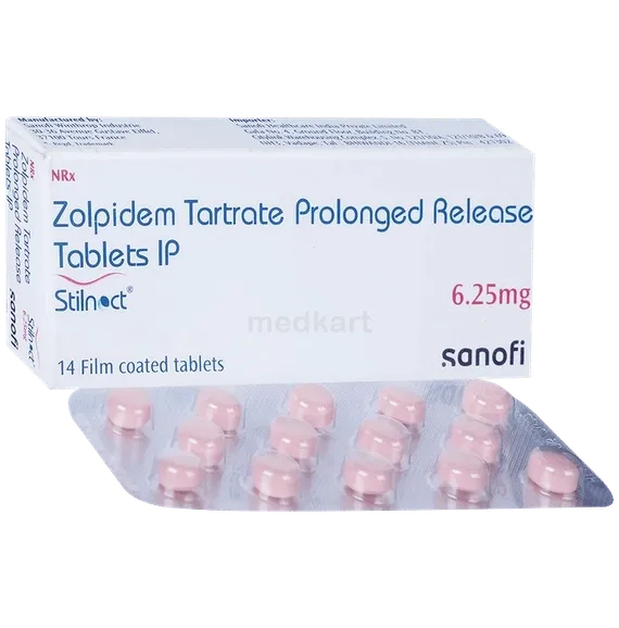 stilnoct 6.25mg tablet 15's